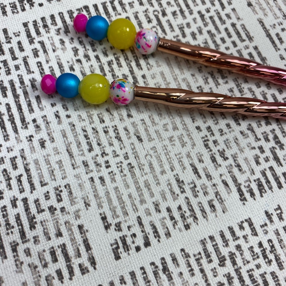 Neon Hairsticks Hair Sticks